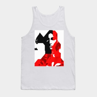 Abstract Woman Portrait Tank Top